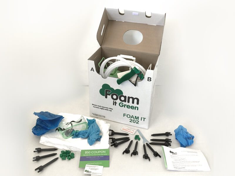 Foam it Green 202 spray foam kits